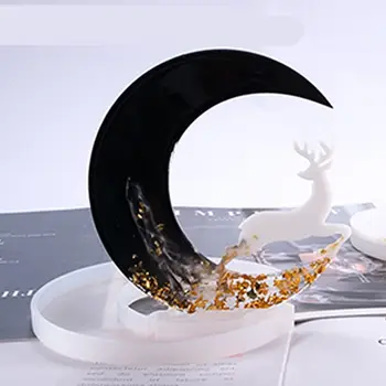 Resin Crystal Epoxy Mold Animal Moon Casting Silicone Mould Crafts Making Tool M2EA
Resin Crystal Epoxy Mold Animal Moon Casting Silicone Mould Crafts Making Tool M2EA