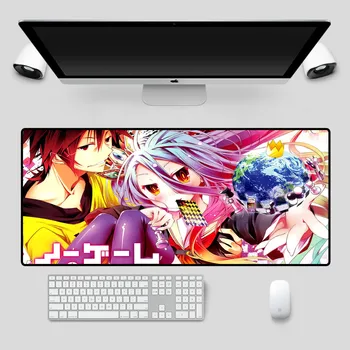 Animation Mouse Pad No Game No Life Gaming Mousepad Locking Computer Notebook Office Game Accessories Keyboard Desk Mat
Animation Mouse Pad No Game No Life Gaming Mousepad Locking Computer Notebook Office Game Accessories Keyboard Desk Mat