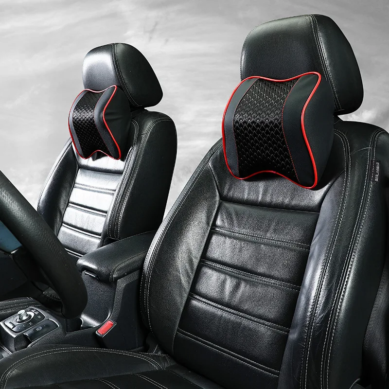 Car Memory Foam Neck Pillow Back Seat Protection Removable And Washable High-Grade Leather Suitable For Various Type
Car Memory Foam Neck Pillow Back Seat Protection Removable And Washable High-Grade Leather Suitable For Various Type