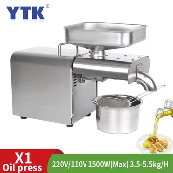 Fully Automatic 220V 20CM Trait 316 Stainless Steel Bored Oil Press Cold Press Cold Sunflower Oil Press Pure Copper Motor
Fully Automatic 220V 20CM Trait 316 Stainless Steel Bored Oil Press Cold Press Cold Sunflower Oil Press Pure Copper Motor