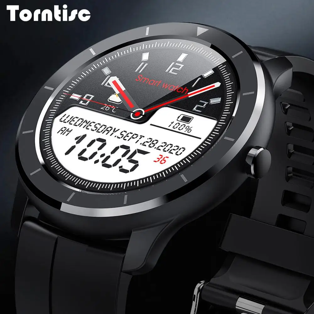 Фото Смарт-часы Torntisc мужские/женские с сенсорным экраном 2020 дюйма | - купить