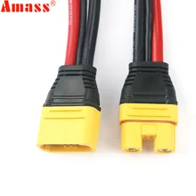 Amass AS150U 70A Copper Plated Female / Male Plug Connector Resistance Adapter Cable 35CM For RC Racing Drone FPV Model Spare Pa
Amass AS150U 70A Copper Plated Female / Male Plug Connector Resistance Adapter Cable 35CM For RC Racing Drone FPV Model Spare Pa