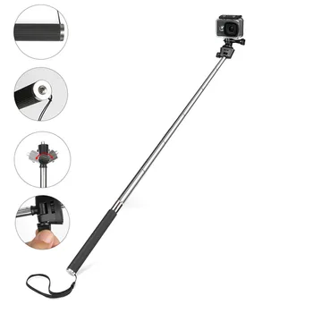 

Selfie Stick Self-timer Artifact Handheld Telescopic Bracket Adapter Edge Monopod Selfie Stick For Gopro Action Camera
