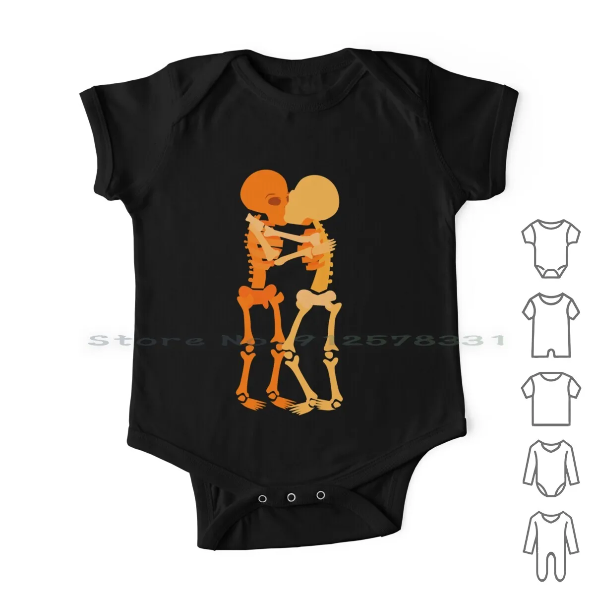 Skeletons Kissing Love For Halloween Newborn Baby Clothes Rompers Cotton Jumpsuits Skeleton Kissing Skeleton In Love Halloween
Skeletons Kissing Love For Halloween Newborn Baby Clothes Rompers Cotton Jumpsuits Skeleton Kissing Skeleton In Love Halloween
