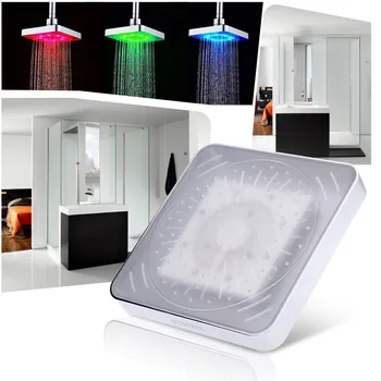 2020 New Professional Anself 6" Automatic LEDs Light Shower Heads Bath Sprinkler for Bathroom Multiple Color 7 Colors Water Glow
2020 New Professional Anself 6" Automatic LEDs Light Shower Heads Bath Sprinkler for Bathroom Multiple Color 7 Colors Water Glow