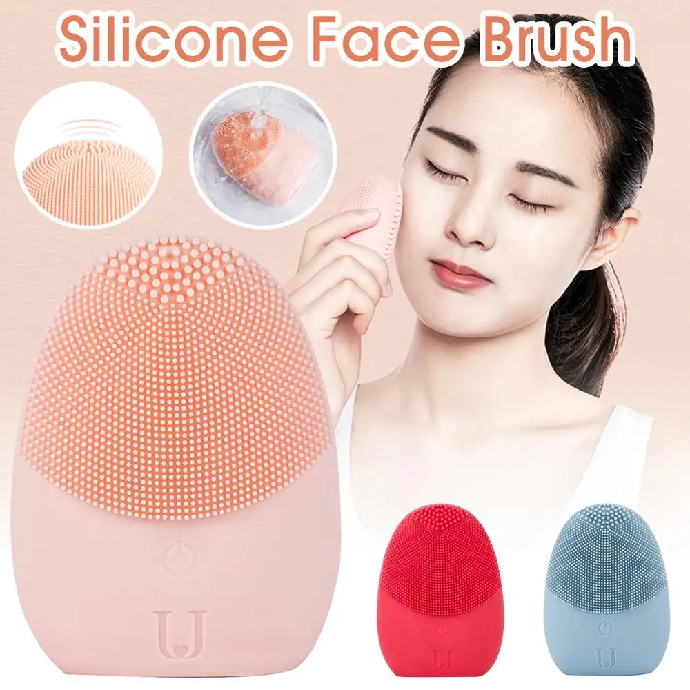 Facial Cleansing Brush Battery Operated Silicone Face Brush Vibrating for Deep Cleansing
Facial Cleansing Brush Battery Operated Silicone Face Brush Vibrating for Deep Cleansing