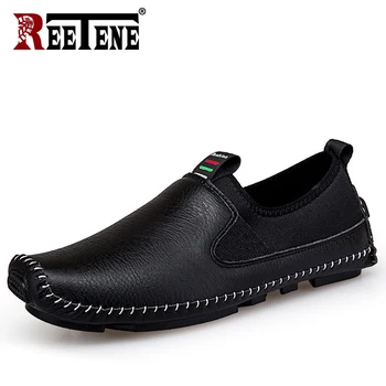 REETENE Leather Casual Men Moccasins Lightweight Soft Male Loafers Slip-On Flats Leisure Shoes Men Comforable Driving Shoes Man
REETENE Leather Casual Men Moccasins Lightweight Soft Male Loafers Slip-On Flats Leisure Shoes Men Comforable Driving Shoes Man