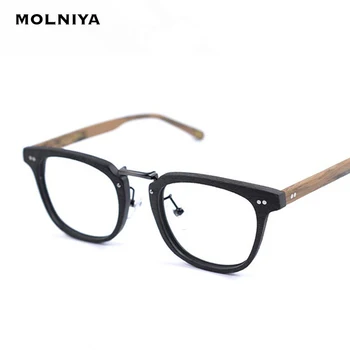 Rivet Wood Grain Glasses Frame Women Men Acetate Eyewear Frame Optical Prescription Spectacles Frame High Quality
Rivet Wood Grain Glasses Frame Women Men Acetate Eyewear Frame Optical Prescription Spectacles Frame High Quality