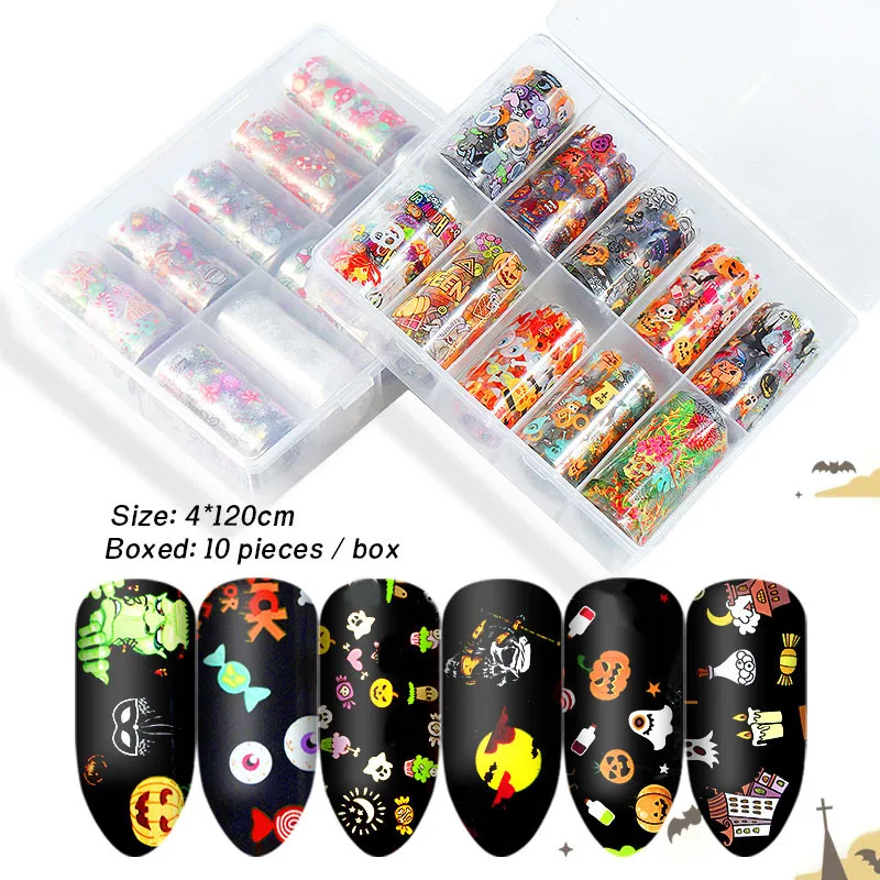 Nail Art Water Transfer Sticker DIY Manicure Decor Halloween Christmas Starry Paper Foil Wraps Adhesive Decals Decorations
Nail Art Water Transfer Sticker DIY Manicure Decor Halloween Christmas Starry Paper Foil Wraps Adhesive Decals Decorations