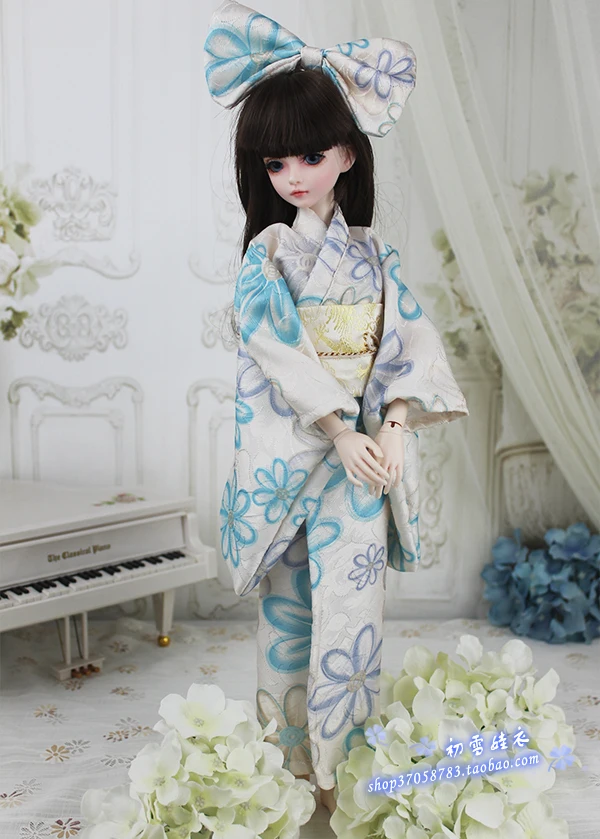 

1/6 1/4 1/3 BJD Accessories doll clothing Japanese Kimono yukata for BJD/SD YOSD MSD,not include doll,shoes,wig and other E2516