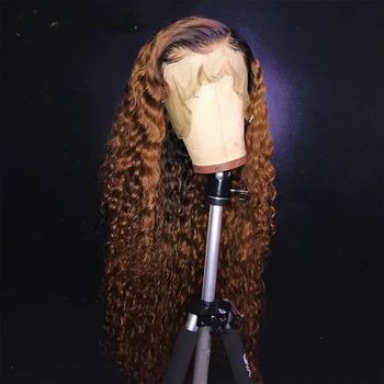 Remy Kinky Curly Long 13*4/6 Lace Front Human Wigs Preplucked 5x5 PU Lace Wig Ombre Blonde U Part Wig Adjustable Strap For Women 
Remy Kinky Curly Long 13*4/6 Lace Front Human Wigs Preplucked 5x5 PU Lace Wig Ombre Blonde U Part Wig Adjustable Strap For Women