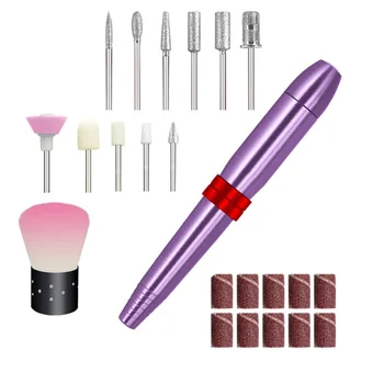 Salon Art Tool Manicure Polishing Nail Drill Set 20000RPM Portable USB Electric Gel Remover File Pedicure Grinding Machine 
Salon Art Tool Manicure Polishing Nail Drill Set 20000RPM Portable USB Electric Gel Remover File Pedicure Grinding Machine