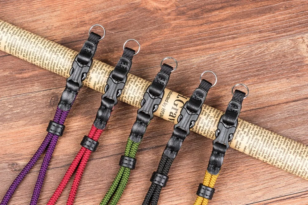 Shop Generic Handmade Nylon+Cowhide Camera Quickrelease Wrist Strap