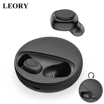 LEORY Mini TWS Wireless bluetooth 5.0 Earphone Denoise Stereo In-Ear Earbuds Smart Touch Control Handsfree Headsets with Mic
LEORY Mini TWS Wireless bluetooth 5.0 Earphone Denoise Stereo In-Ear Earbuds Smart Touch Control Handsfree Headsets with Mic