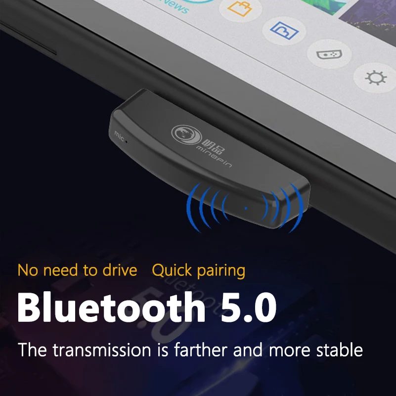 Bluetooth Wireless Audio Adapter USB Type-C Transmitter for Nintendo Switch Console /Switch lite /PS4 /PS3 /PC Game Accessories
Bluetooth Wireless Audio Adapter USB Type-C Transmitter for Nintendo Switch Console /Switch lite /PS4 /PS3 /PC Game Accessories