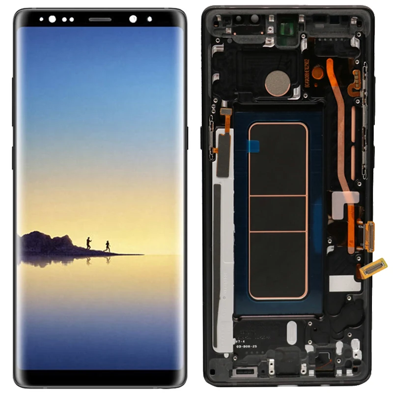 Original Note 8 LCD For Samsung Galaxy Note 8 N950F LCD Display Screen With Frame Replacment Parts SM-N950F LCD Screen
Original Note 8 LCD For Samsung Galaxy Note 8 N950F LCD Display Screen With Frame Replacment Parts SM-N950F LCD Screen