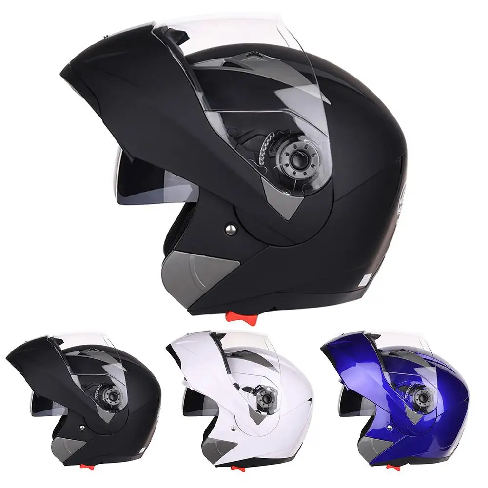 JIEKAI Motorcycle Helmet Flip Up Unveiled Headpiece With Double Lens Electric Bike Men's Anti-Fog All Seasons Helmet
JIEKAI Motorcycle Helmet Flip Up Unveiled Headpiece With Double Lens Electric Bike Men's Anti-Fog All Seasons Helmet