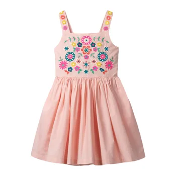 Little Maven New Summer Kids Pink Blue Suspenders Embroidery Floral Girls 2-7yrs Sleeveless Cotton Knitted Casual Beach Dresses
Little Maven New Summer Kids Pink Blue Suspenders Embroidery Floral Girls 2-7yrs Sleeveless Cotton Knitted Casual Beach Dresses