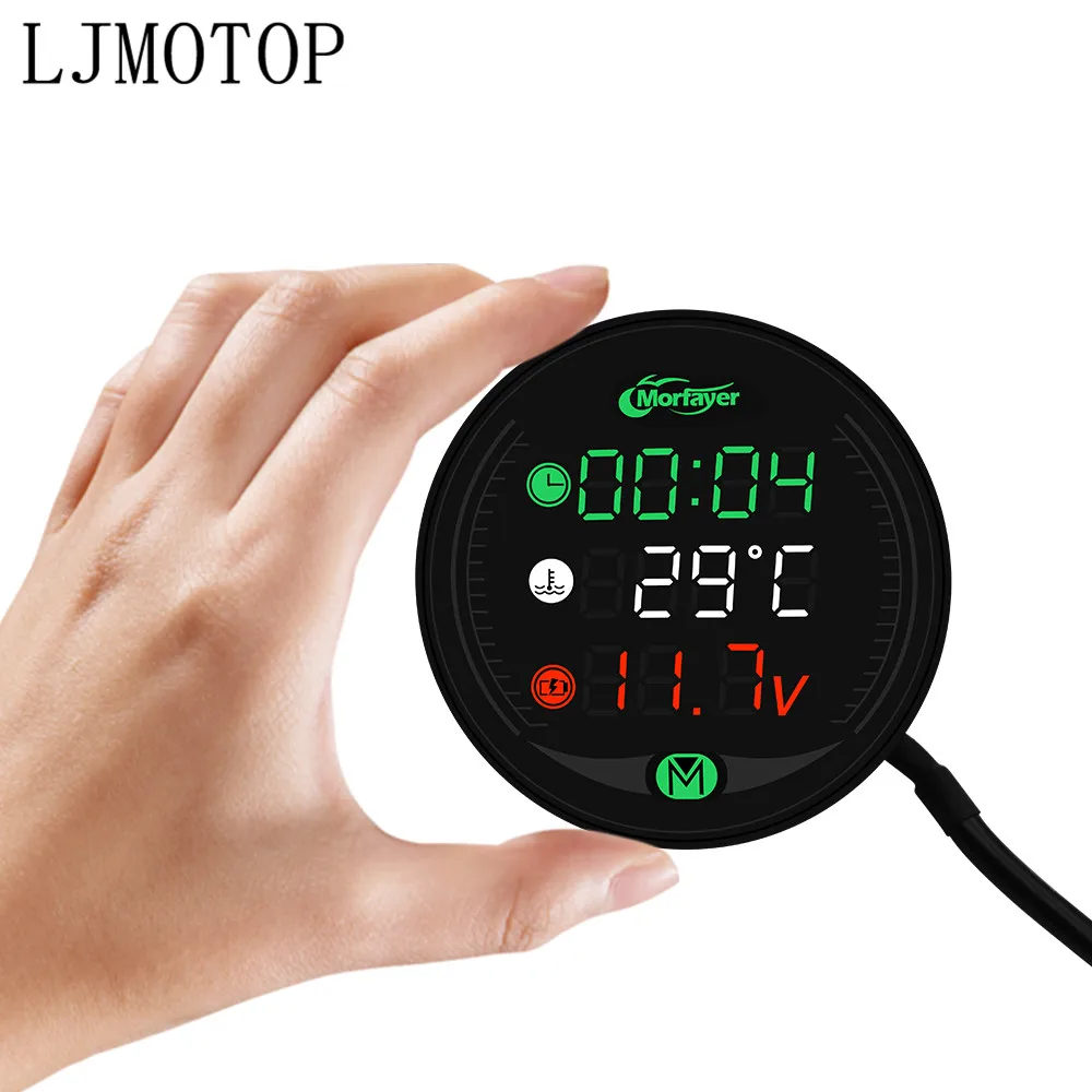 4-in-1 Motorcycle Meter Time/Water Temperature/Voltage/USB Display Table For Suzuki GSXR600 GSXR750 GSXR1000 SV650 CBR600 Katana
4-in-1 Motorcycle Meter Time/Water Temperature/Voltage/USB Display Table For Suzuki GSXR600 GSXR750 GSXR1000 SV650 CBR600 Katana