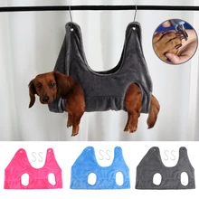 Soft Dog Cat Hammock Helper Harness Small Medium Dogs Cats Restraint Bag Convenient Pet Grooming Tool for Bathing Nail Trimming
Soft Dog Cat Hammock Helper Harness Small Medium Dogs Cats Restraint Bag Convenient Pet Grooming Tool for Bathing Nail Trimming