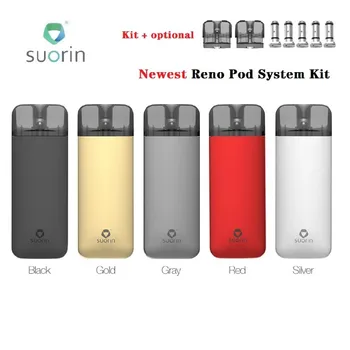 Suorin Reno Pod System Kit with 800mAh Battery & 3ml Pod Cartridge Aluminum Alloy E-cig Vape Kit VS Vinci X / Suorin Air Plus
Suorin Reno Pod System Kit with 800mAh Battery & 3ml Pod Cartridge Aluminum Alloy E-cig Vape Kit VS Vinci X / Suorin Air Plus