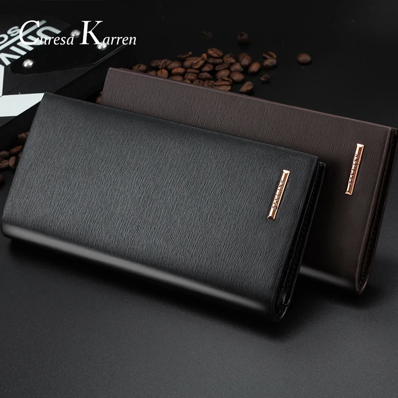 New men wallets long Genuine Leather fashion business purse slim wallet Designer for cilp money holder wallets free shipping
New men wallets long Genuine Leather fashion business purse slim wallet Designer for cilp money holder wallets free shipping