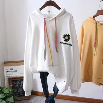 New Fall Hooded Sweatshirt Women 2020 Autumn Oversize Cotton Hoodie Coat Feminine Solid Loose Basic Hoodies White
New Fall Hooded Sweatshirt Women 2020 Autumn Oversize Cotton Hoodie Coat Feminine Solid Loose Basic Hoodies White