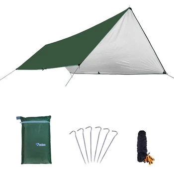 Bluefield Outdoor Silver Coated Canopy Cloth Multi-Functional Mat Can Be Built Simple Tent
Bluefield Outdoor Silver Coated Canopy Cloth Multi-Functional Mat Can Be Built Simple Tent