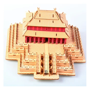 DIY Model toys 3D Wooden Puzzle Hall of Supreme Harmony Wooden Kits Puzzle Game Assembling Toys Gift for Kids Adult P51
DIY Model toys 3D Wooden Puzzle Hall of Supreme Harmony Wooden Kits Puzzle Game Assembling Toys Gift for Kids Adult P51