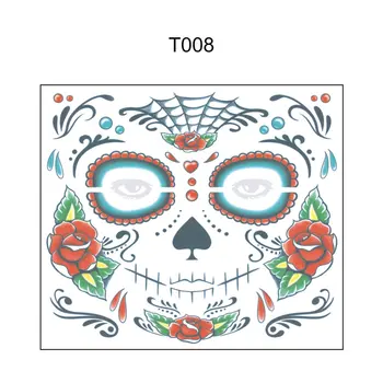 Waterproof Sweatproof Simulation Temporary Tattoo Stickers Fashion Fake Tattoos Halloween Face Stickers Adult Men Women beauty
Waterproof Sweatproof Simulation Temporary Tattoo Stickers Fashion Fake Tattoos Halloween Face Stickers Adult Men Women beauty