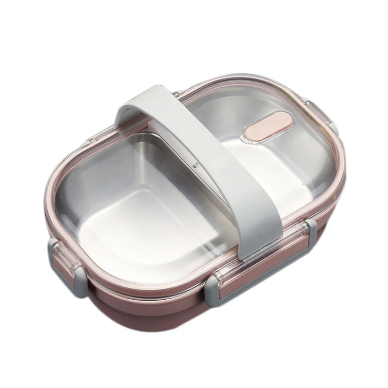 ELEG-Portable Lunch Box Children'S School Metal Bento Box Kitchen Leakproof Food Container Food Box Plastic +Stainless Steel
ELEG-Portable Lunch Box Children'S School Metal Bento Box Kitchen Leakproof Food Container Food Box Plastic +Stainless Steel
