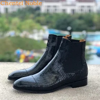 Brand Chentel Real Leather Women Ankle Boots Slip-On Women Boots Shoes Women Motorcycle Shoes Flat Heel Black Color 35-42 Size
Brand Chentel Real Leather Women Ankle Boots Slip-On Women Boots Shoes Women Motorcycle Shoes Flat Heel Black Color 35-42 Size