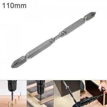 1/4" PH2 110mm D1 Hardness Magnetic Electric Screwdriver with Phillips Screw and Double Head for Drill Hole
1/4" PH2 110mm D1 Hardness Magnetic Electric Screwdriver with Phillips Screw and Double Head for Drill Hole