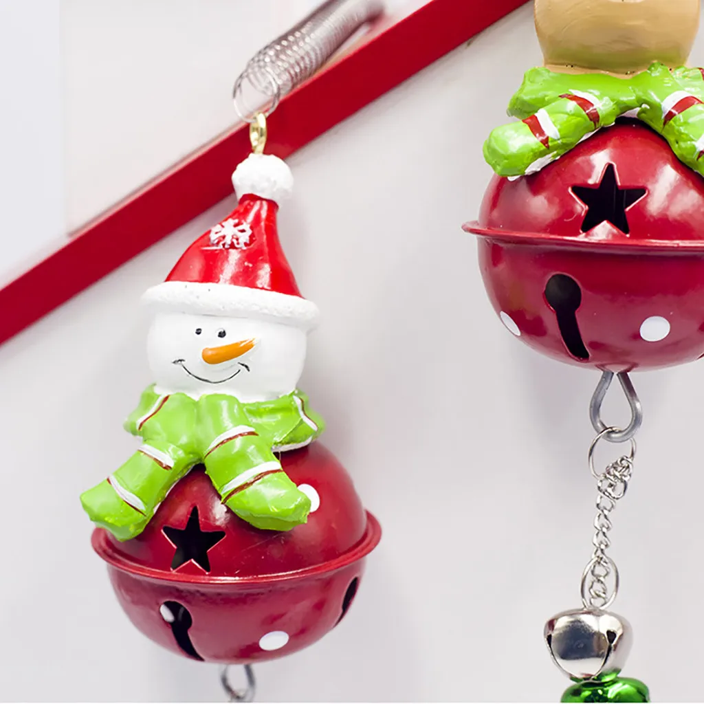 christmas bells decorations ornaments hanging christmas tree