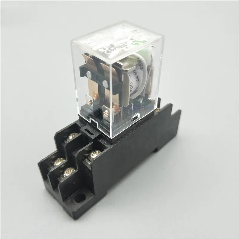 1Pc LY2NJ HH62P HHC68A-2Z Electronic Micro Mini Electromagnetic Relay 10A 8PIN Coil DPDT With Socket Base DC12V,24V AC110 AC220V
1Pc LY2NJ HH62P HHC68A-2Z Electronic Micro Mini Electromagnetic Relay 10A 8PIN Coil DPDT With Socket Base DC12V,24V AC110 AC220V