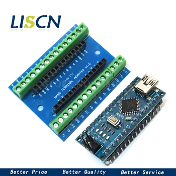 NANO V3.0 3.0 Controller Terminal Adapter Expansion Board NANO IO Shield Simple Extension Plate For Arduino AVR ATMEGA328P
NANO V3.0 3.0 Controller Terminal Adapter Expansion Board NANO IO Shield Simple Extension Plate For Arduino AVR ATMEGA328P