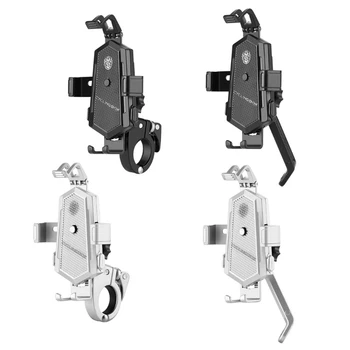 Aluminum Alloy Motorcycle Holder Bicycle Phone Holder Bicycle Bike Mount Mobile Q9QD 
Aluminum Alloy Motorcycle Holder Bicycle Phone Holder Bicycle Bike Mount Mobile Q9QD