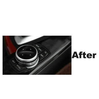 Car ABS Multimedia Knob Cover Trim For BMW 1 2 3 5 6 7 Series X1 X3 X4 X5 X6 F10 F30 I Drive Button Accessories
Car ABS Multimedia Knob Cover Trim For BMW 1 2 3 5 6 7 Series X1 X3 X4 X5 X6 F10 F30 I Drive Button Accessories