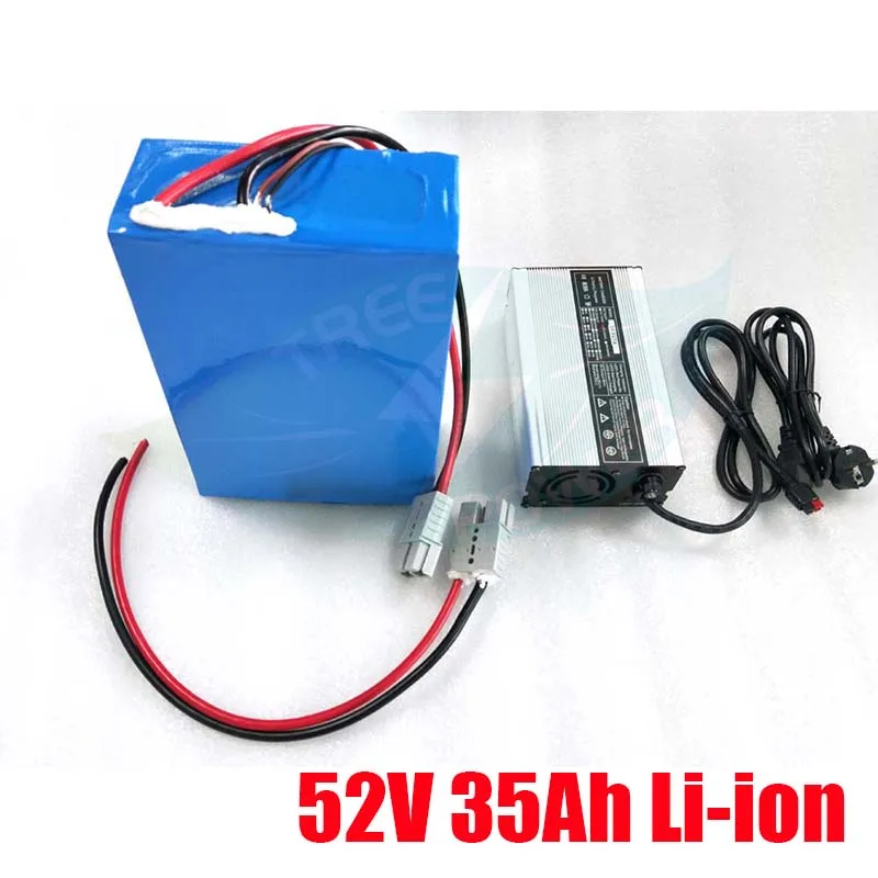 52v 35ah battery pack lithium ion battery pack for wheelchair power energy+ 5A charger 
52v 35ah battery pack lithium ion battery pack for wheelchair power energy+ 5A charger