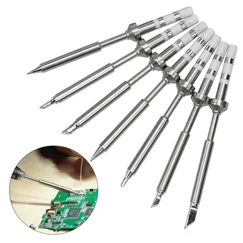 7pcs/set TS100 Stainless Steel Easy Install Power Tool Welding Soldering Iron Tip Various Models High Temperature Resistant Mini
7pcs/set TS100 Stainless Steel Easy Install Power Tool Welding Soldering Iron Tip Various Models High Temperature Resistant Mini