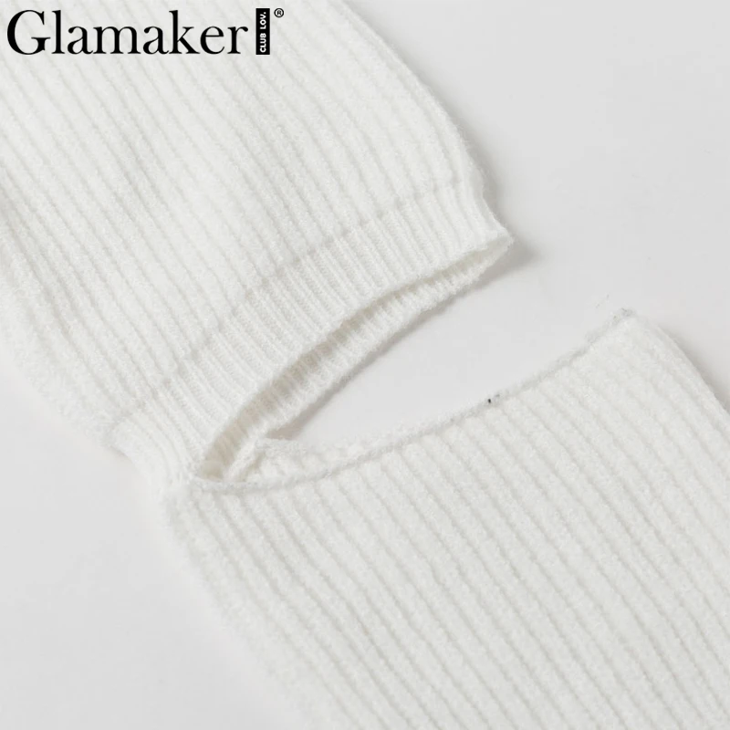 White Elegant Knitted Sweater Midi Suit Two Piece Dress White Elegant Knitted Sweater Midi Suit Two Piece Dress