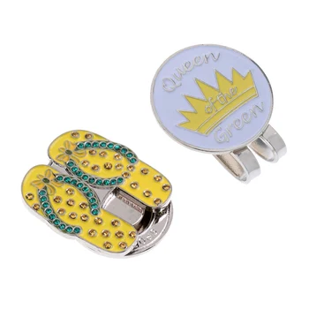 2 Pieces Sturdy Pretty Sandals Letter Design Magnetic Hat Cap Visor Clip-on Golf Markers Golf Accessories
2 Pieces Sturdy Pretty Sandals Letter Design Magnetic Hat Cap Visor Clip-on Golf Markers Golf Accessories