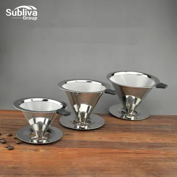 Reusable Coffee Filter Stainless Steel Holder Metal Mesh Funnel Baskets Drif Coffee Filters Dripper v60 Drip Coffee Filter Cup
Reusable Coffee Filter Stainless Steel Holder Metal Mesh Funnel Baskets Drif Coffee Filters Dripper v60 Drip Coffee Filter Cup