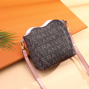 Special Bucket PVC Leather Small Women Bag Fashion Letter Printing Female Shoulder Bag Vogue Color Contrast Crossbody Bag
Special Bucket PVC Leather Small Women Bag Fashion Letter Printing Female Shoulder Bag Vogue Color Contrast Crossbody Bag