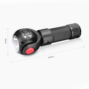 360 Degree Rotating Magnet LED USB Chargeable Flashlight Torch Work Light for Outdoor Lighting can CSV
360 Degree Rotating Magnet LED USB Chargeable Flashlight Torch Work Light for Outdoor Lighting can CSV