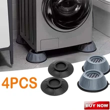 4Pcs Anti Vibration Feet Pads Rubber Protector Silent Skid Raiser Mat Furniture Non-Slip Pads Washing Machine Support Dampers
4Pcs Anti Vibration Feet Pads Rubber Protector Silent Skid Raiser Mat Furniture Non-Slip Pads Washing Machine Support Dampers