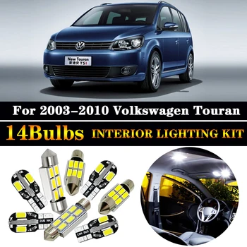 14x LED Interior dome map Lights bulb Kit for 2003-2010 Volkswagen for Touran 1T1 1T2
14x LED Interior dome map Lights bulb Kit for 2003-2010 Volkswagen for Touran 1T1 1T2