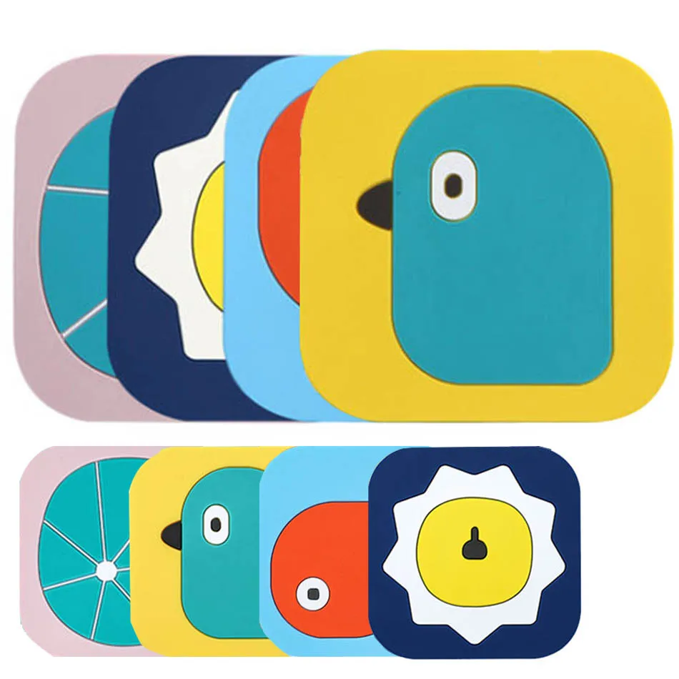 Slip Insulation Coaster PVC Cup Mat Animal Shape Coffee Mug Pad Drink Glass Coaster Home Office Tabletop Protection Mats
Slip Insulation Coaster PVC Cup Mat Animal Shape Coffee Mug Pad Drink Glass Coaster Home Office Tabletop Protection Mats