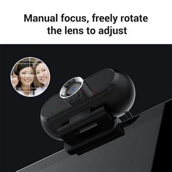 HD 1080P Webcam Buit-in Microphone Computer PC Camera for Live Broadcast Video Calling Conference Work LHB99
HD 1080P Webcam Buit-in Microphone Computer PC Camera for Live Broadcast Video Calling Conference Work LHB99