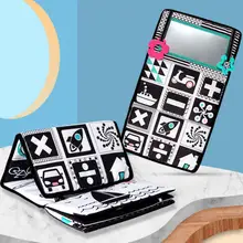 Mirror Book Visual Awareness Exercise Leg Strength Eco-friendly Black White Crinkle Book for Infant
Mirror Book Visual Awareness Exercise Leg Strength Eco-friendly Black White Crinkle Book for Infant